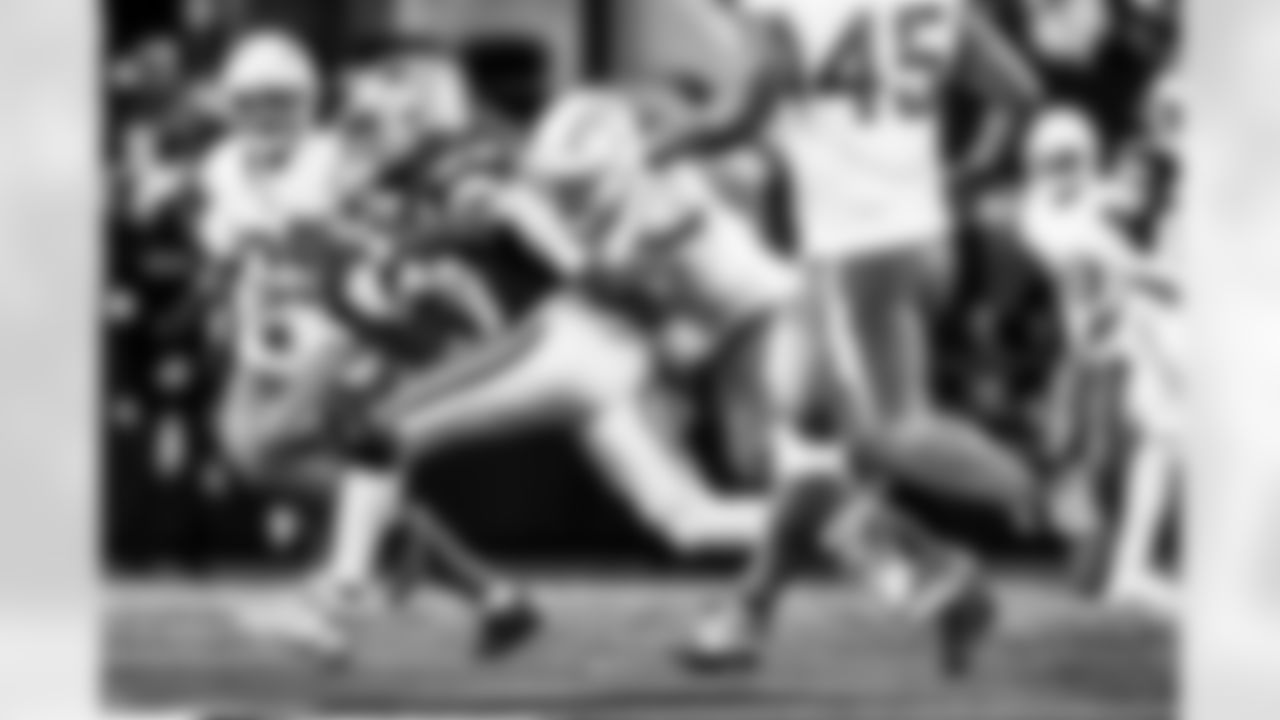 Take a look back at the Chargers Week 16 matchup with the Cowboys in monochrome.