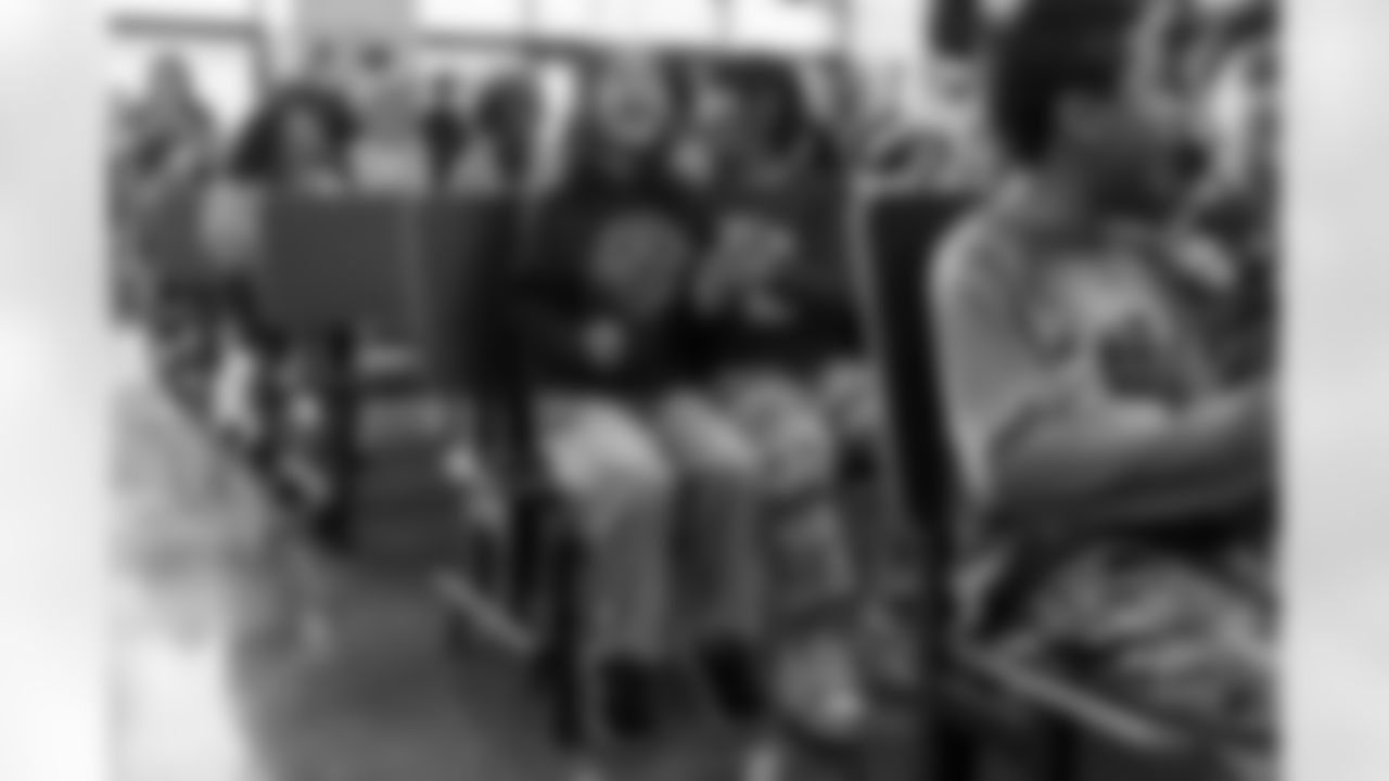 The Los Angeles Chargers host their annual Bikes for Kids event on Monday, December 15, 2025 at Washington Washington Elementary School in Pasadena, CA.