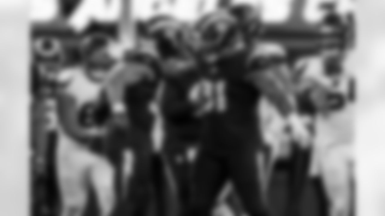 Take a look at the best photos of Chargers 2026 free agent Da'Shawn Hand