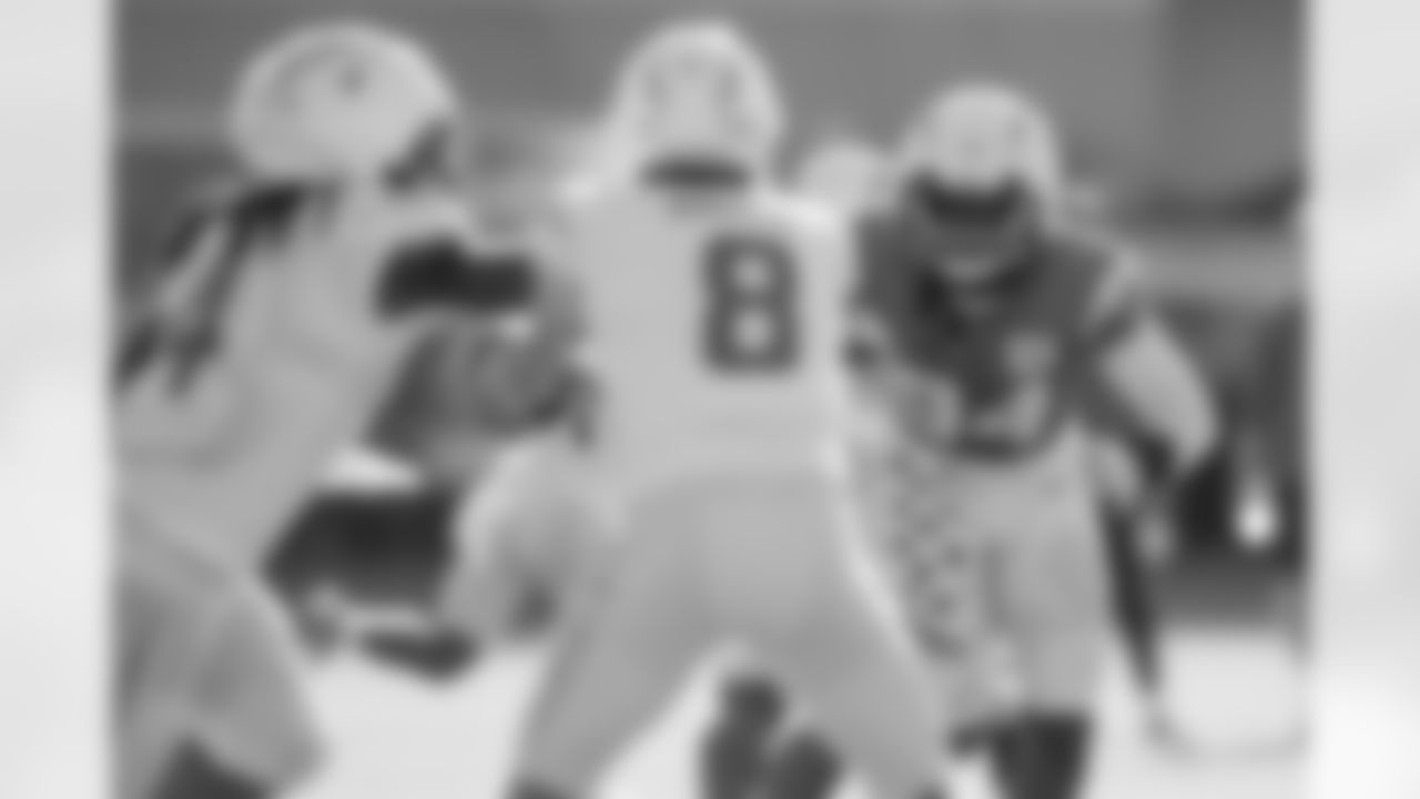 The Los Angeles Chargers practice at Training Camp on Friday, August 2, 2024 at The Bolt in El Segundo, CA.