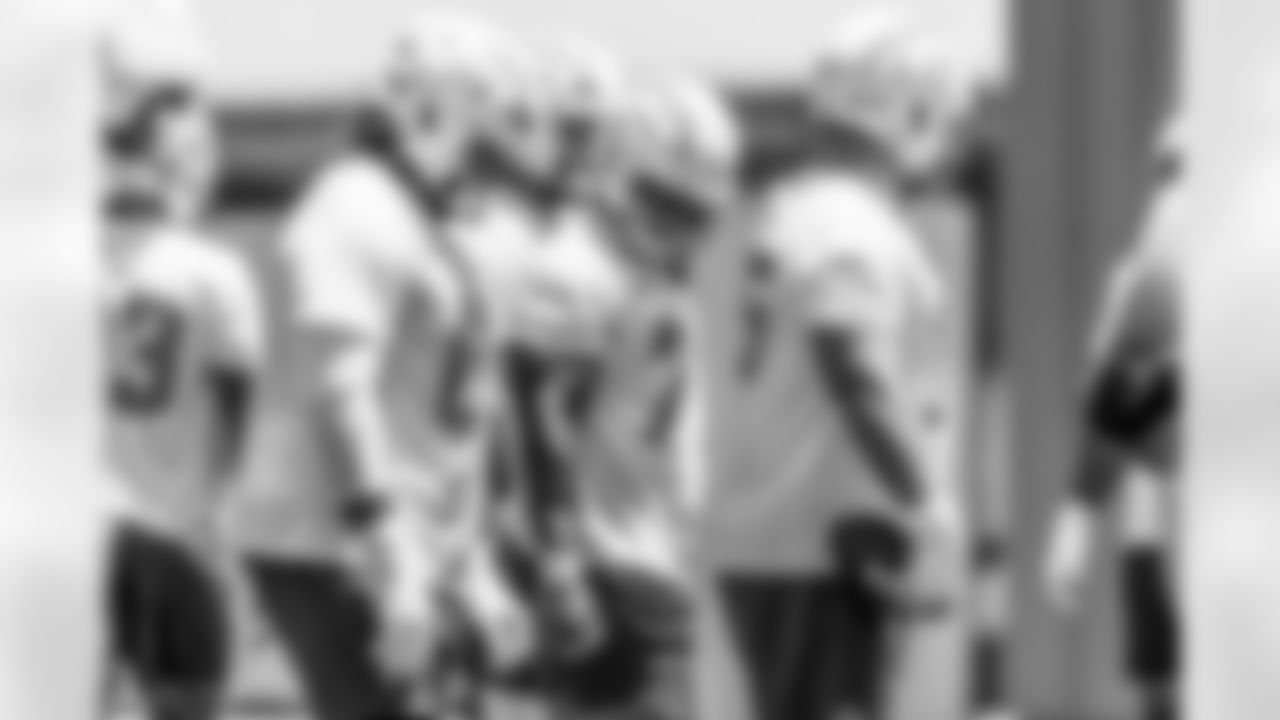 Los Angeles Chargers players participate in Phase 3 of the offseason program on Friday, May 30, 2025 at The Bolt in El Segundo, CA.