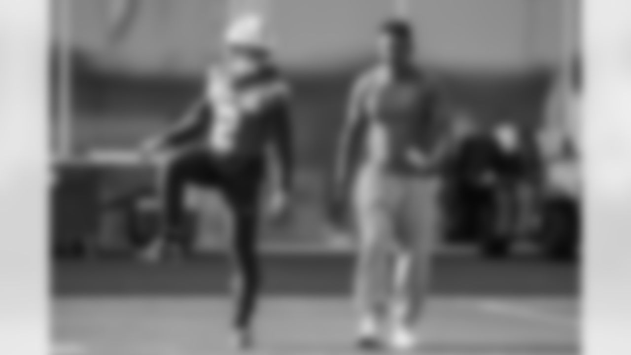 The Los Angeles Chargers practice on Wednesday, December 17, 2025 at The Bolt in El Segundo, CA.