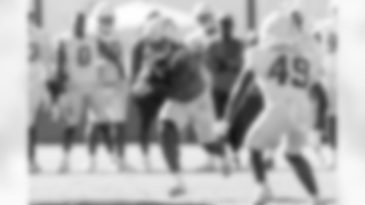 The Los Angeles Chargers practice at Training Camp on Friday, July 25, 2025 at The Bolt in El Segundo, CA.