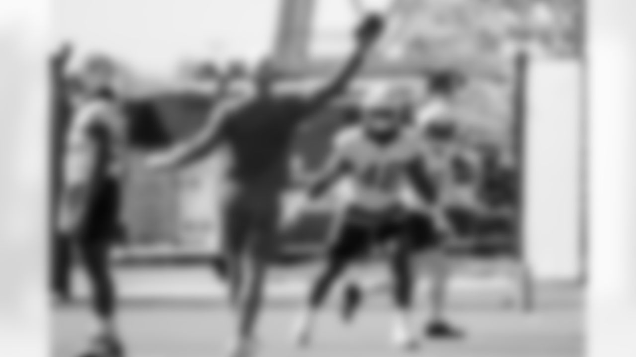 The Los Angeles Chargers practice on Wednesday, October 2, 2024 at The Bolt in El Segundo, CA.