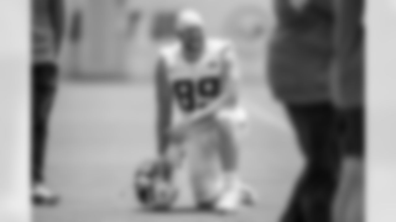 Los Angeles Chargers players participate in Phase 3 of the offseason program on Thursday, June 5, 2025 at The Bolt in El Segundo, CA.