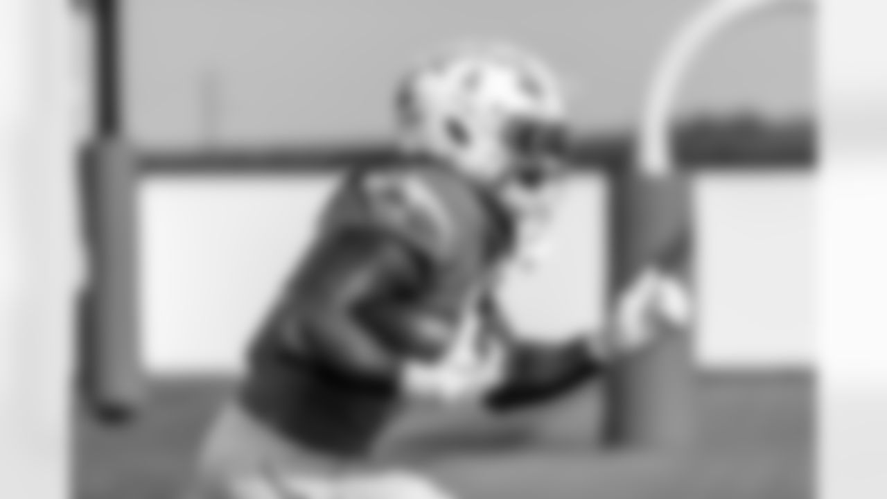 The Los Angeles Chargers practice on Wednesday, November 6, 2024 at The Bolt in El Segundo, CA.