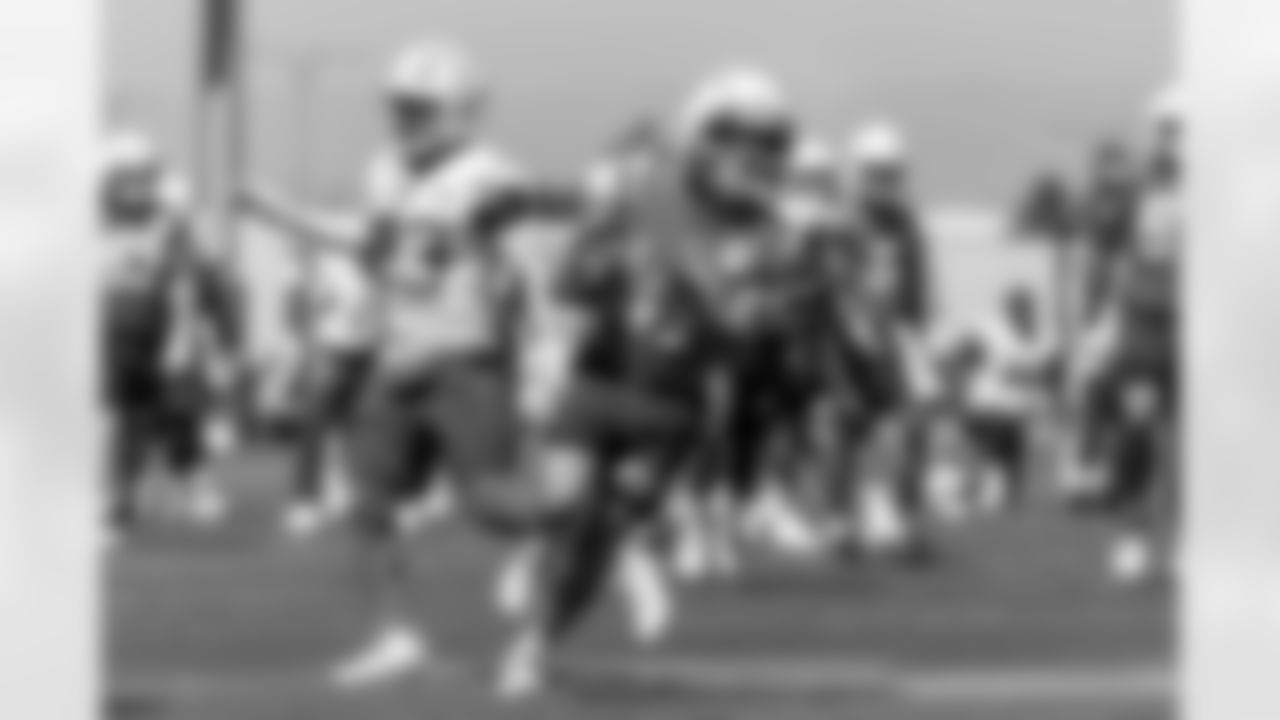 The Los Angeles Chargers practice on Monday, September 1, 2025 at The Bolt in El Segundo, CA.