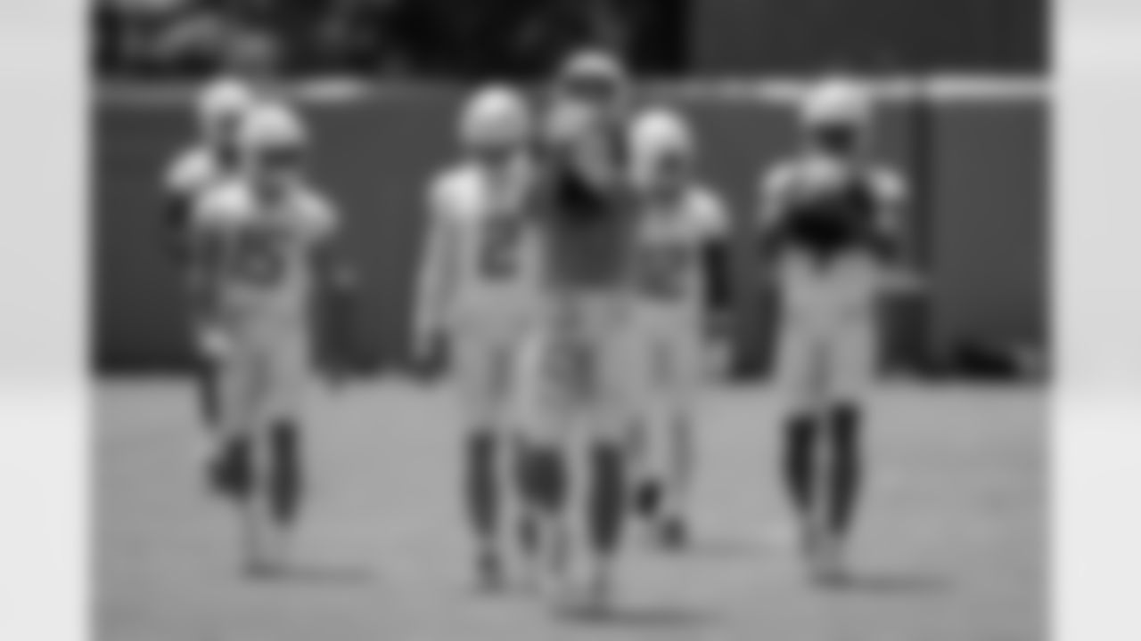 The Los Angeles Chargers hold OTA's on Wednesday, June 5, 2024 at Hoag Performance Center in Costa Mesa, CA.