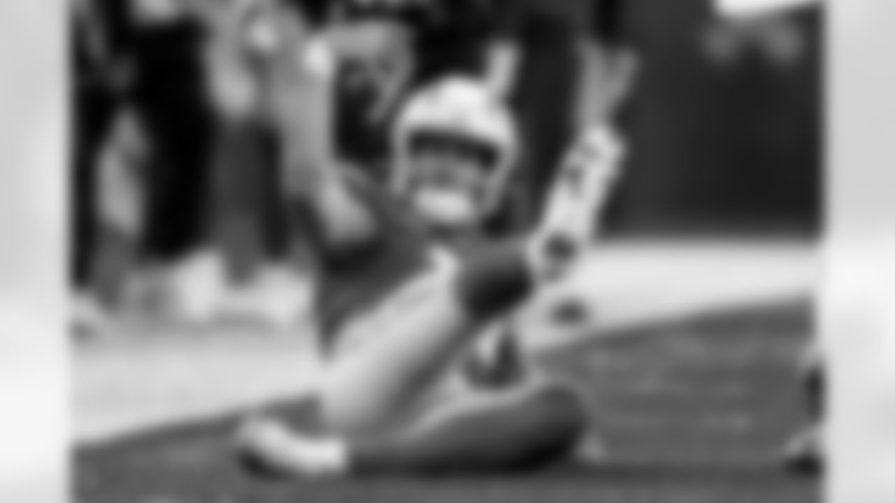 Sliding to a W - The Chargers kicked off the regular season in São Paulo, Brazil and as most games against the Chiefs go, this one came down to the wire. On a crucial third down, Justin Herbert ran down the sideline, got the first down and punctuated it with a slide home to ice the game with the extra flair. It felt like he was looking right down the barrel of the lens as he secured the win.