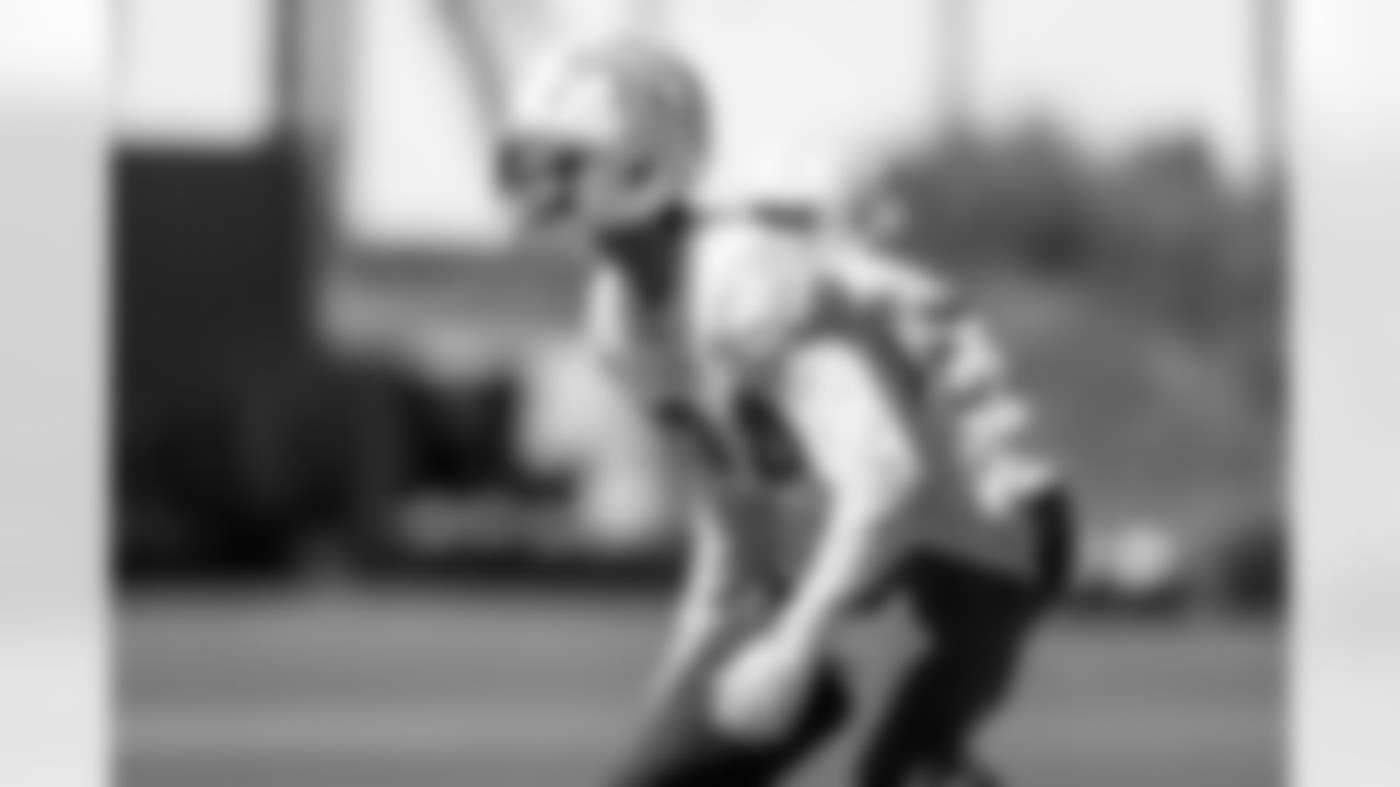 The Los Angeles Chargers practice on Friday, October 3, 2025 at The Bolt in El Segundo, CA.