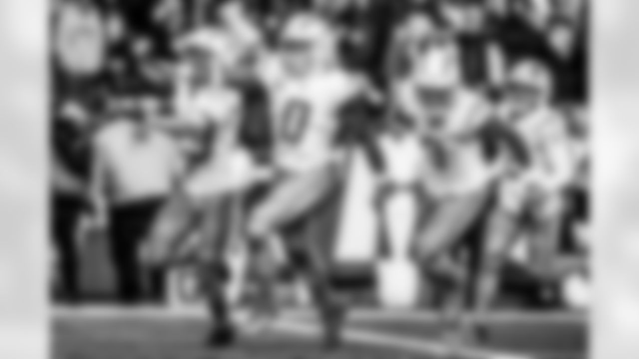 Take a look back at the Chargers Wild Card matchup with the Patriots in monochrome.