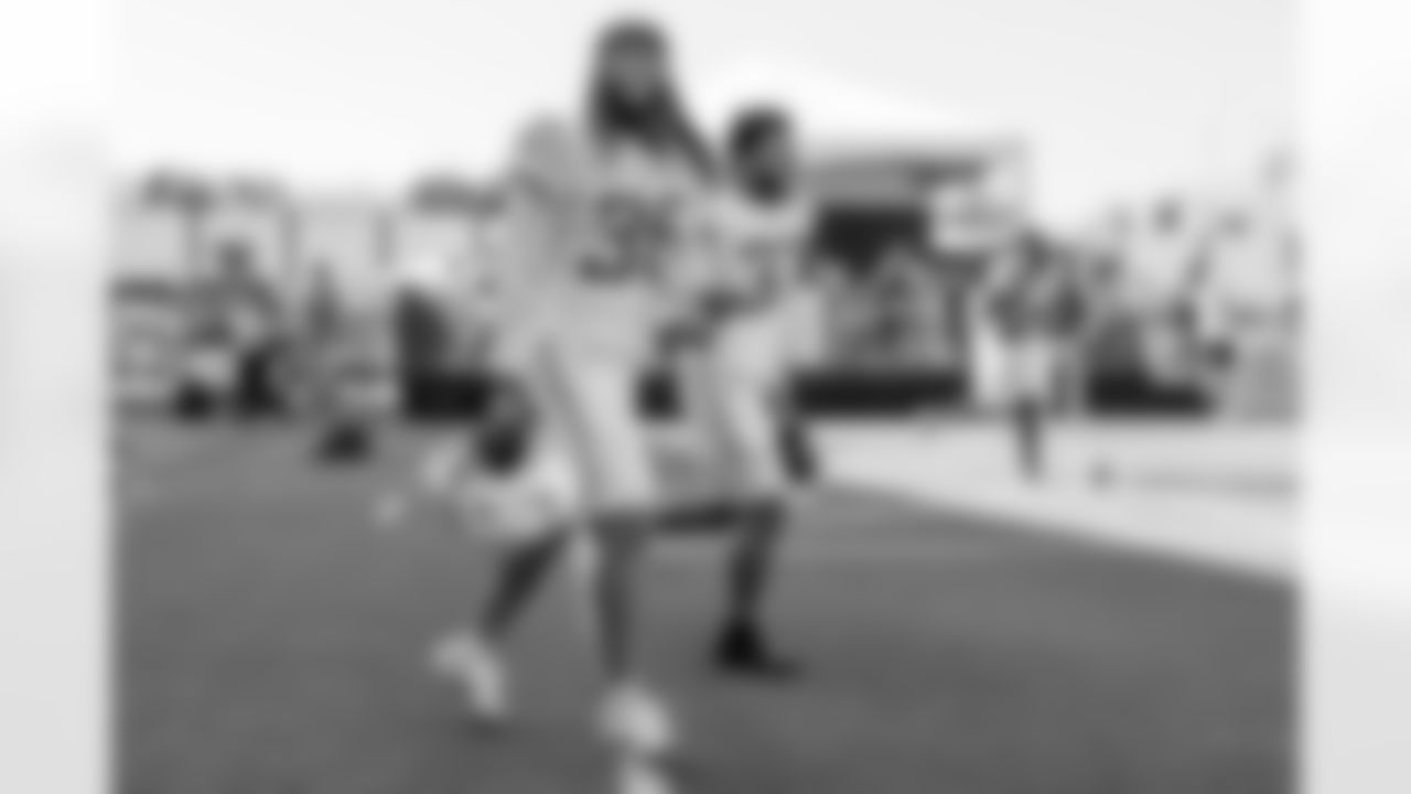 The Los Angeles Chargers practice at Training Camp on Tuesday, August 5, 2025 at The Bolt in El Segundo, CA.