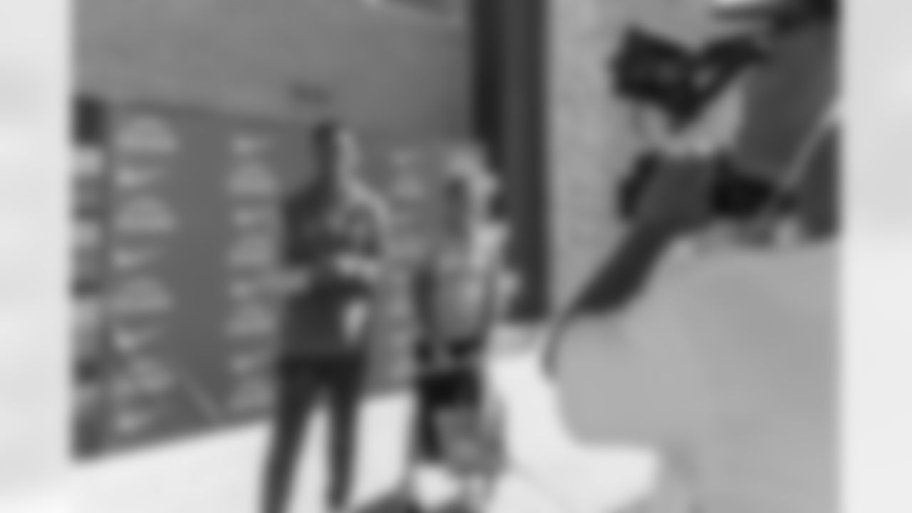 The Los Angeles Chargers host a girls flag football camp on Tuesday, December 02, 2025 at St. Joseph High School in Lakewood, CA.