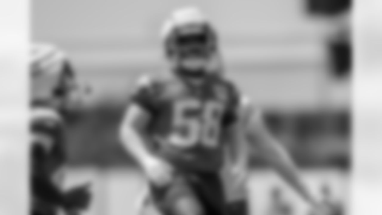 The Los Angeles Chargers practice at Training Camp on Thursday, August 21, 2025 at The Bolt in El Segundo, CA.