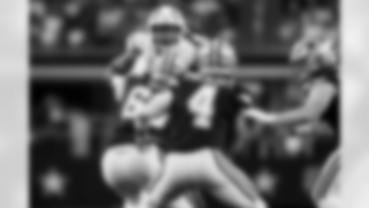 Take a look at the best photos of Chargers 2026 free agent Da'Shawn Hand