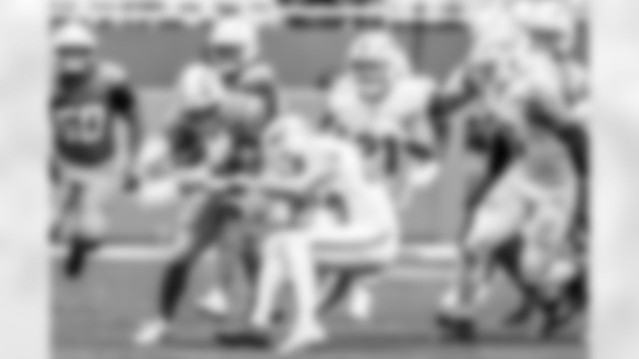 Take a look back at the Chargers Week 6 matchup with the Dolphins in monochrome!