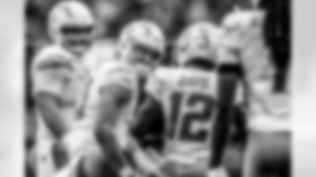 Take a look back at the Chargers Week 17 matchup with the Patriots in monochrome!
