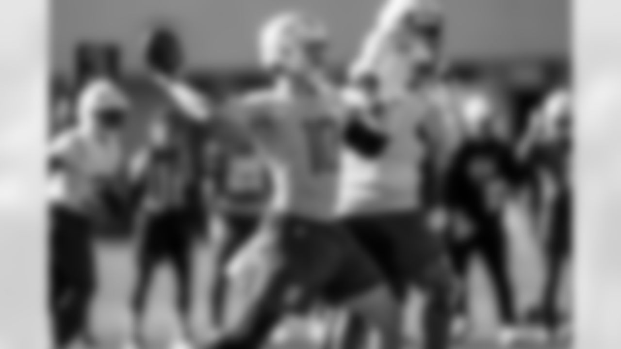 The Los Angeles Chargers practice on Thursday, January 8, 2026 at The Bolt in El Segundo, CA.