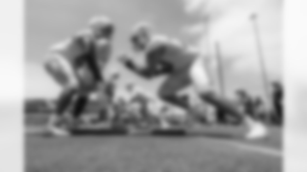 The Los Angeles Chargers hold Mandatory Mini-Camp on Thursday, June 12, 2025 at The Bolt in El Segundo, CA.