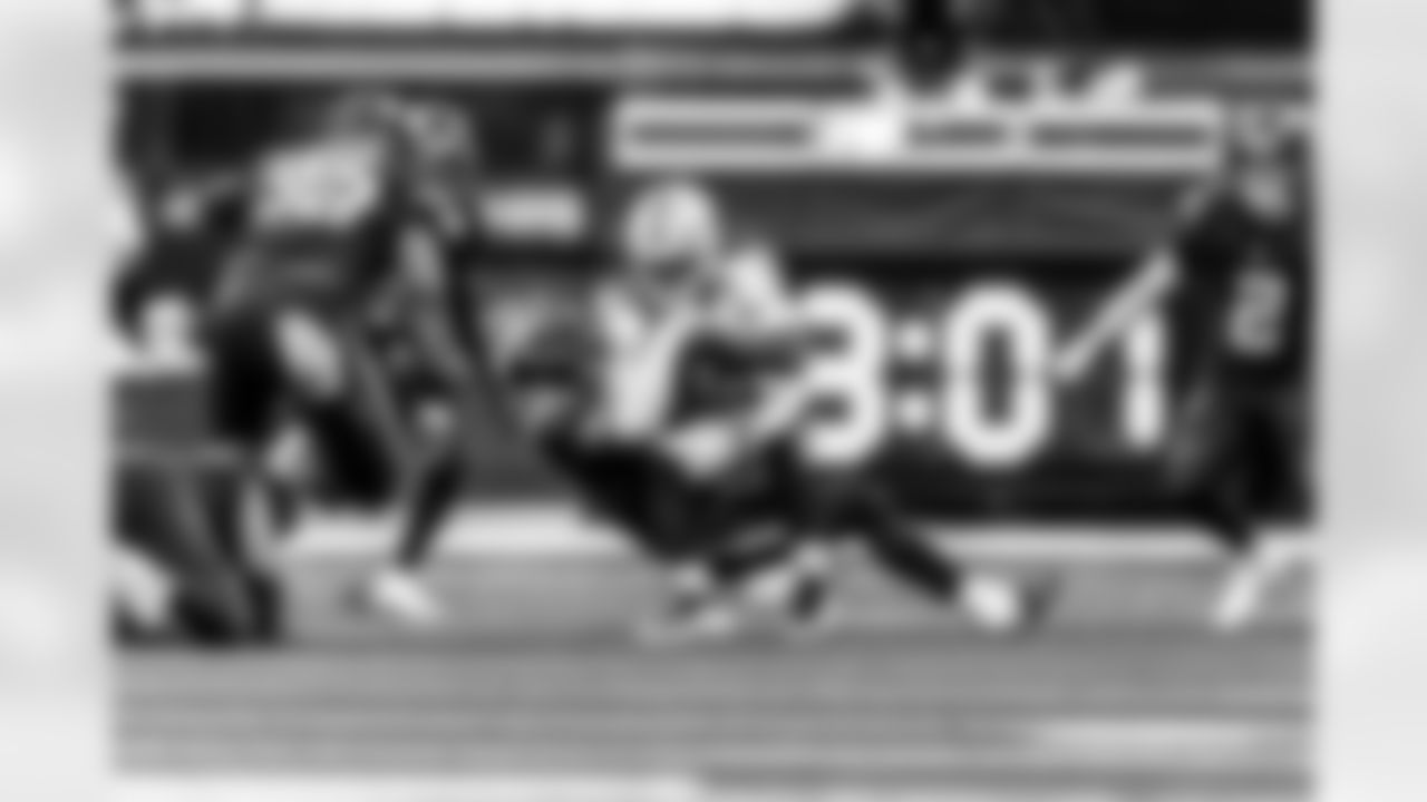 Take a look back at the Chargers Week 13 matchup with the Raiders in monochrome.