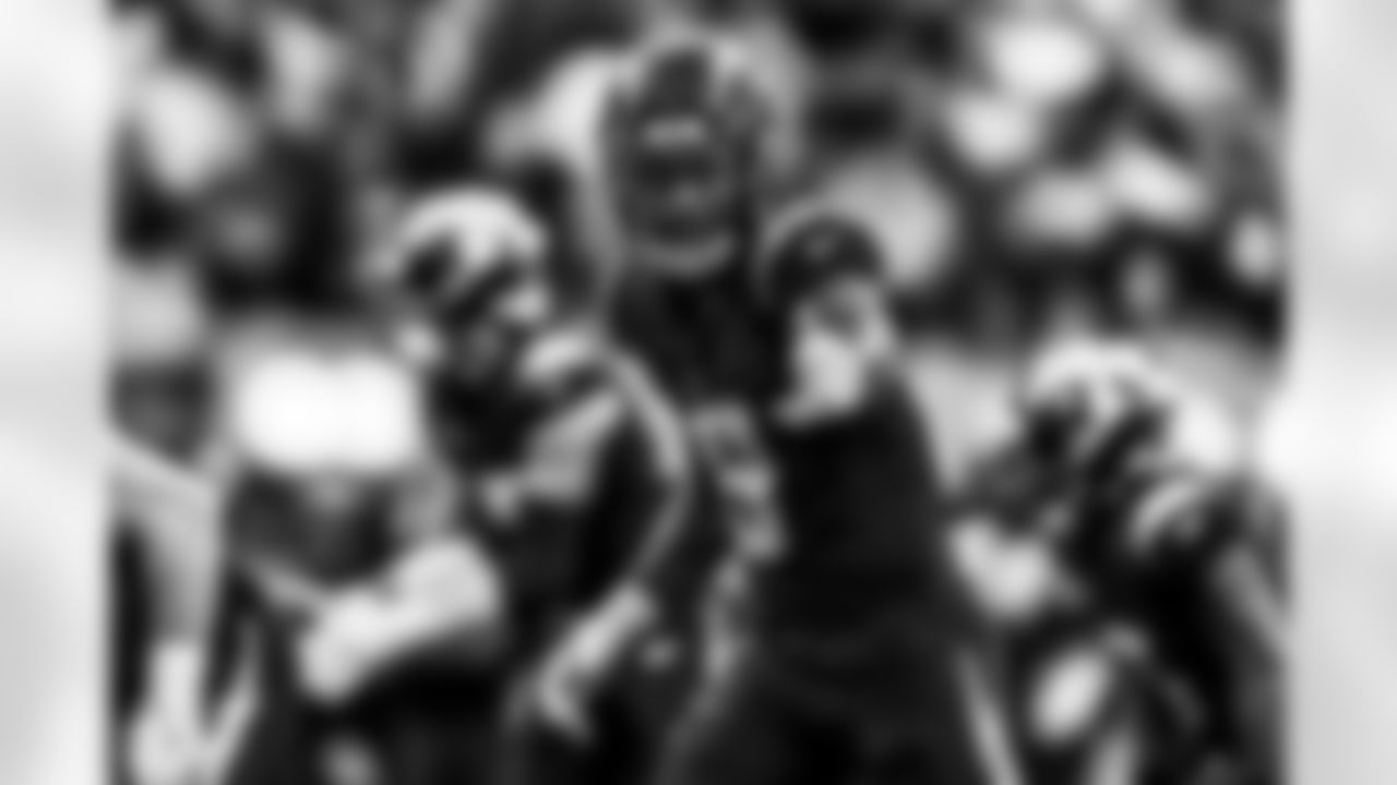 Take a look back at the Chargers Week 17 matchup with the Texans in monochrome.