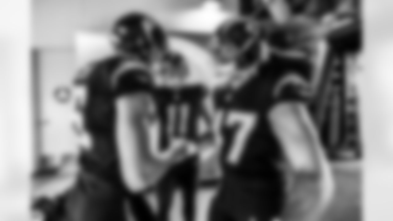 Take a look back at the Chargers Week 17 matchup with the Texans in monochrome.