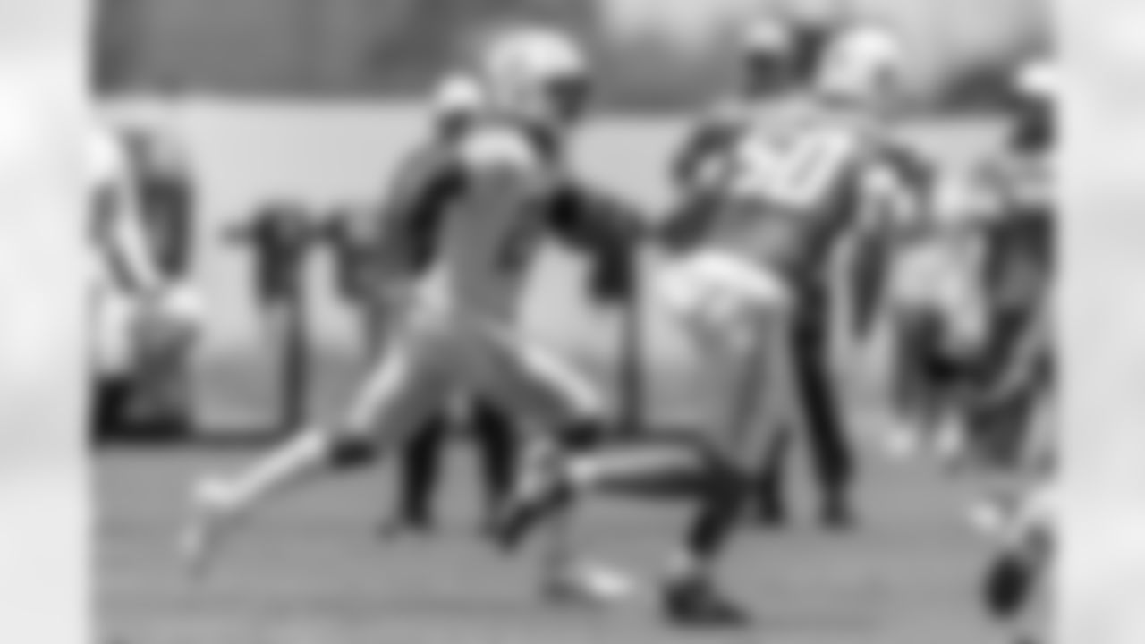 The Los Angeles Chargers hold Mandatory Mini-Camp on Thursday, June 12, 2025 at The Bolt in El Segundo, CA.