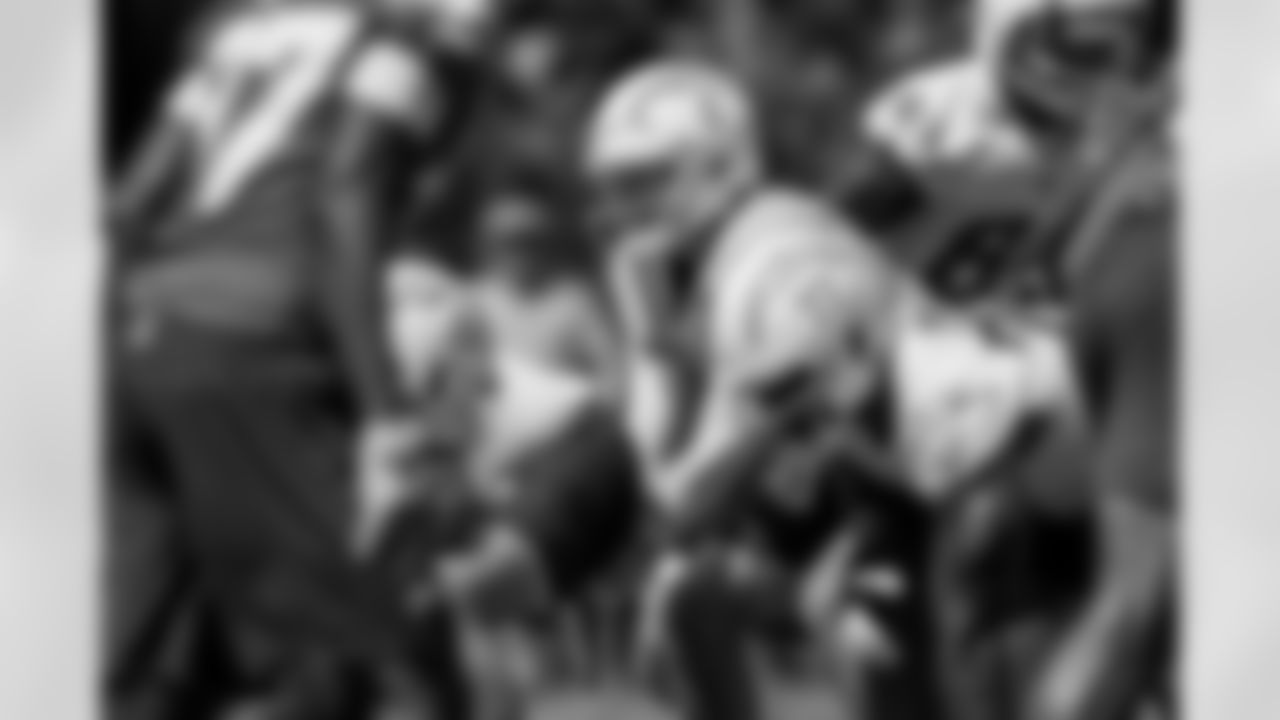 The Los Angeles Chargers practice on Friday, September 20, 2024 at UNC-Charlotte in Charlotte, NC.