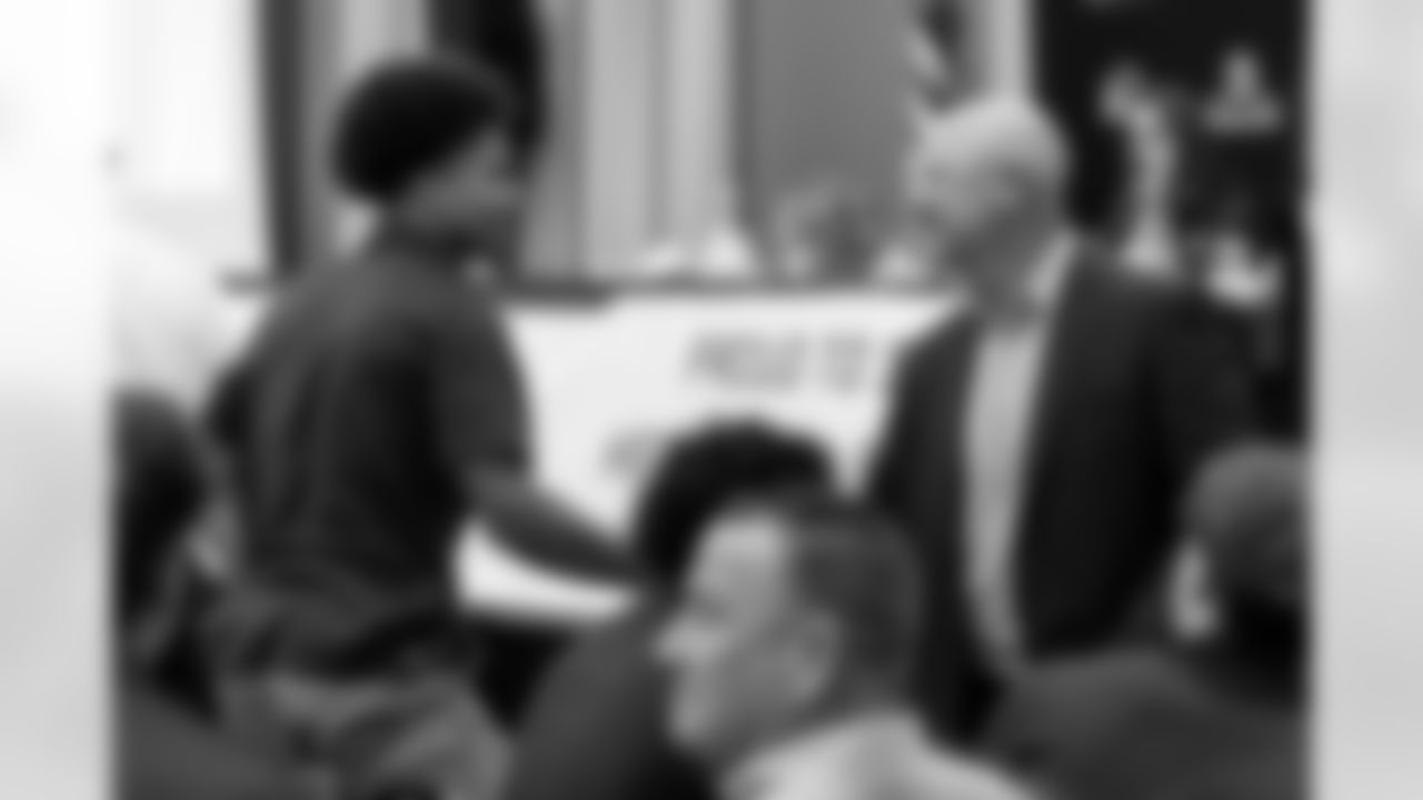 The Los Angeles Chargers participate in the 49th CIF-SS-Ford Championship Luncheon on Tuesday, November 25, 2025 at The Grand in Long Beach, CA.