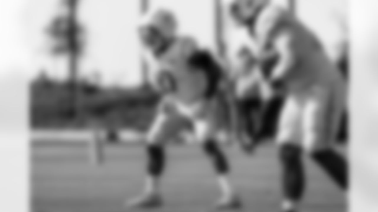 The Los Angeles Chargers practice on Wednesday, November 6, 2024 at The Bolt in El Segundo, CA.