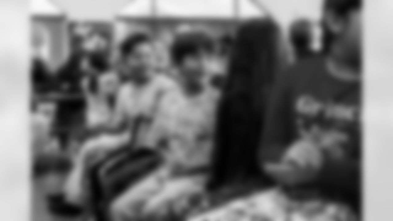 The Los Angeles Chargers host their annual Bikes for Kids event on Monday, December 15, 2025 at Washington Washington Elementary School in Pasadena, CA.