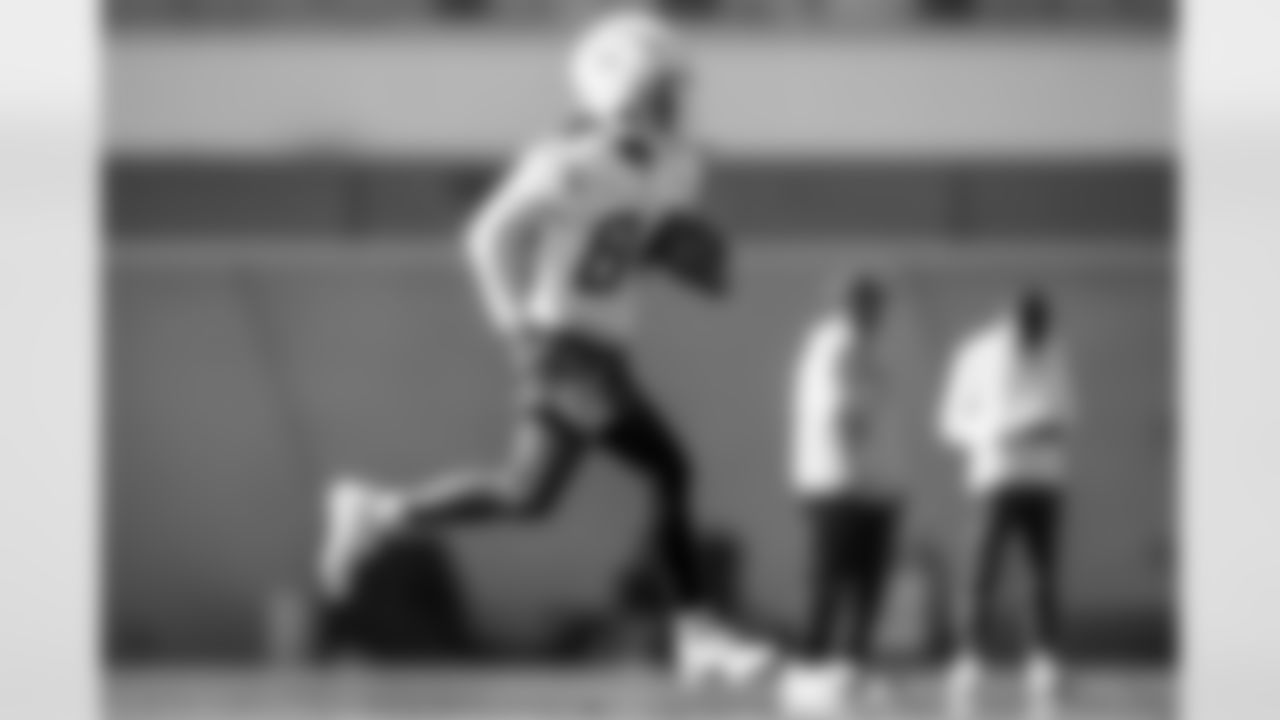 The Los Angeles Chargers practice on Friday, December 19, 2025 at The Bolt in El Segundo, CA.