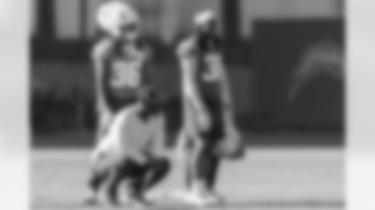 The Los Angeles Chargers practice on Thursday, January 2, 2025 at The Bolt in El Segundo, CA.