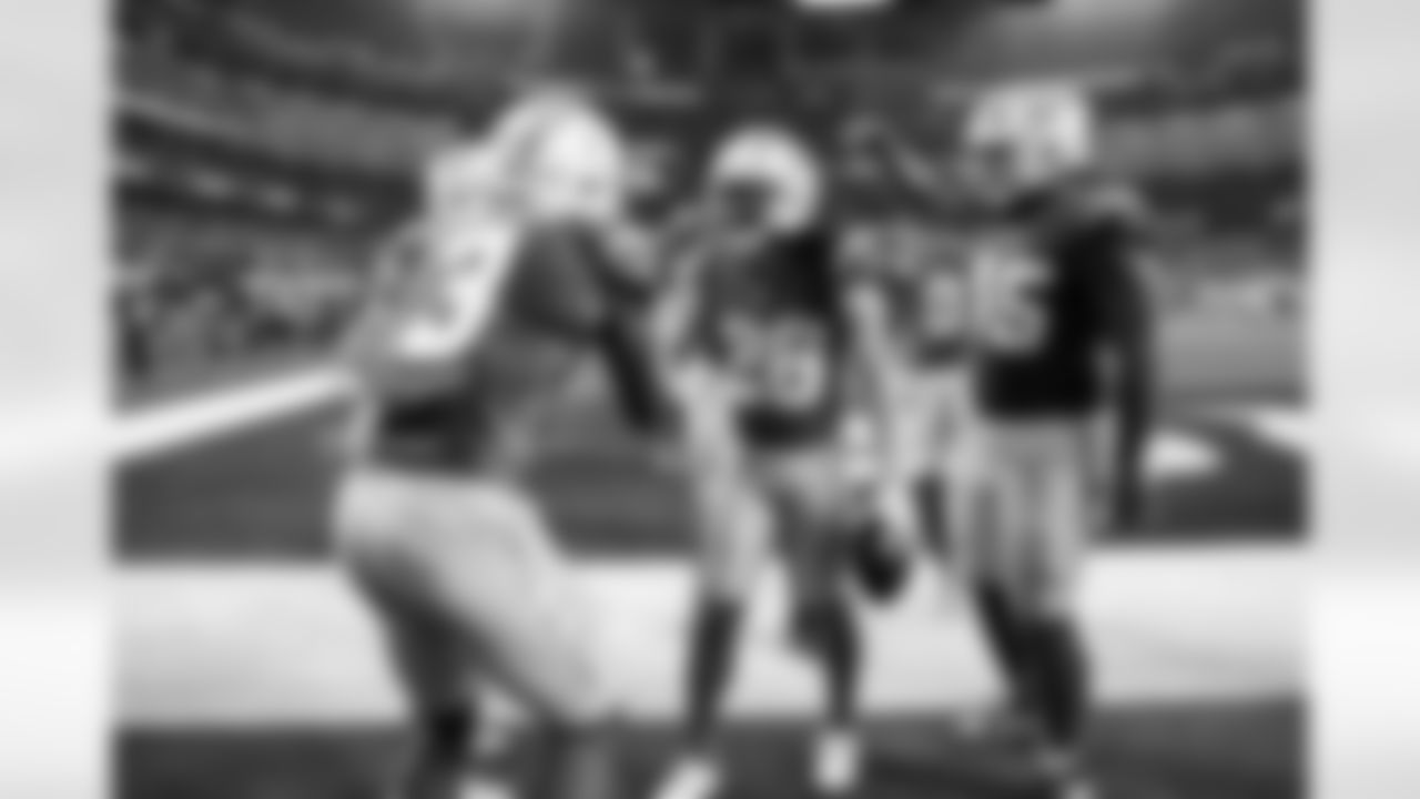 S Derwin James Jr. (3) and CB Donte Jackson (26)