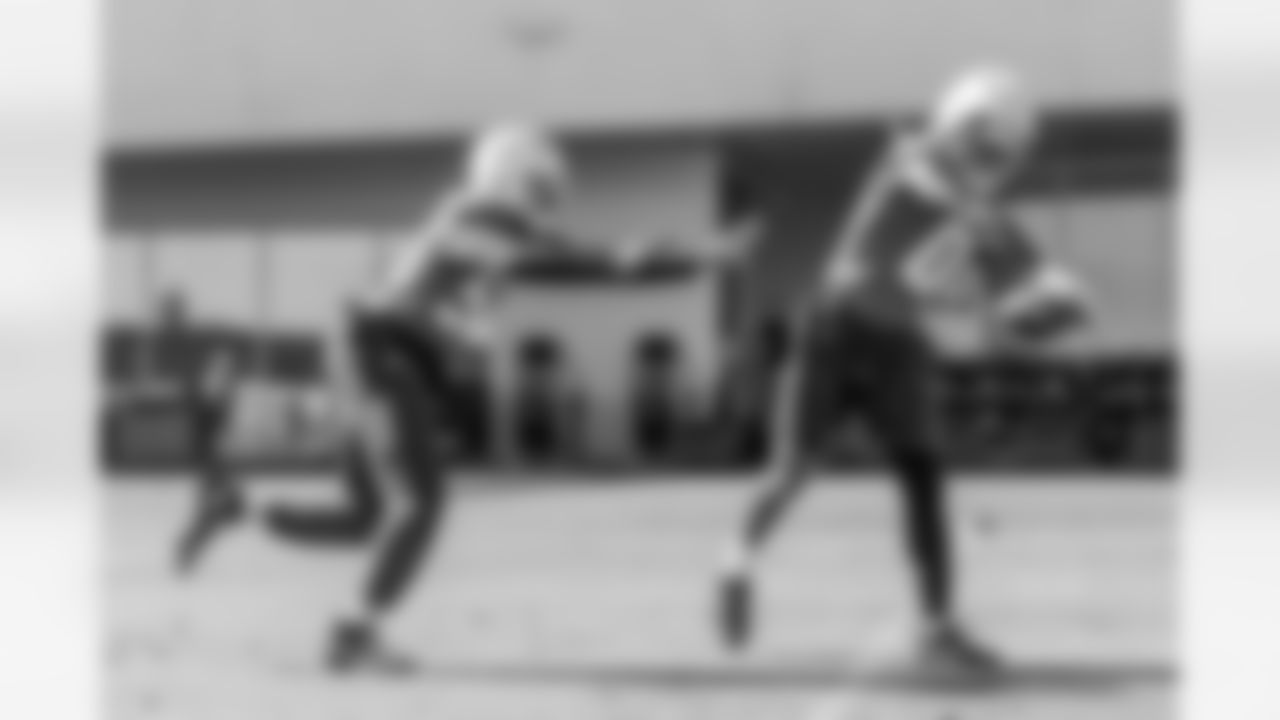 The Los Angeles Chargers practice on Thursday, October 30, 2025 at The Bolt in El Segundo, CA.