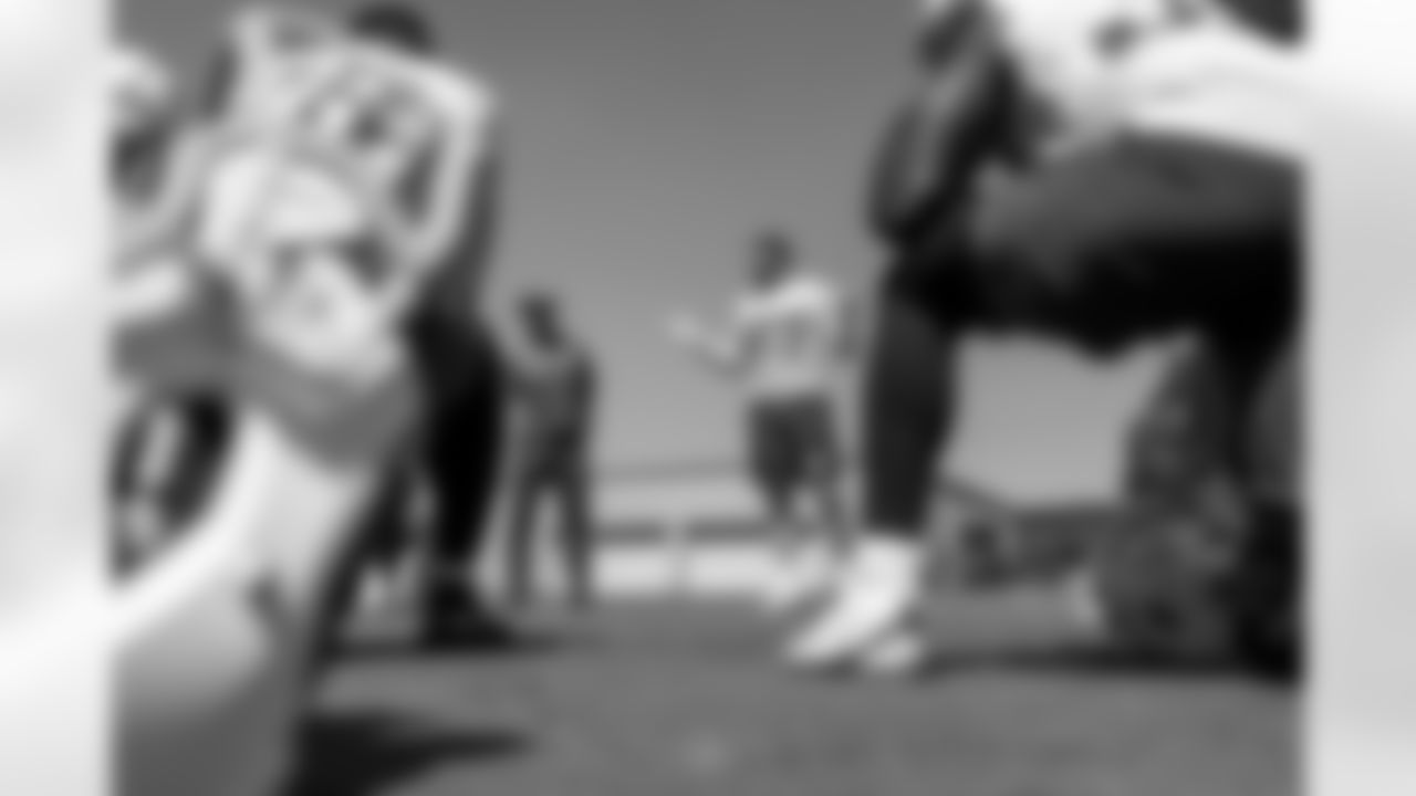 The Los Angeles Chargers practice at Training Camp on Tuesday, August 19, 2025 at The Bolt in El Segundo, CA.