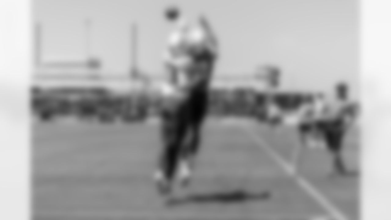 The Los Angeles Chargers practice at Training Camp on Sunday, August 3, 2025 at The Bolt in El Segundo, CA.
