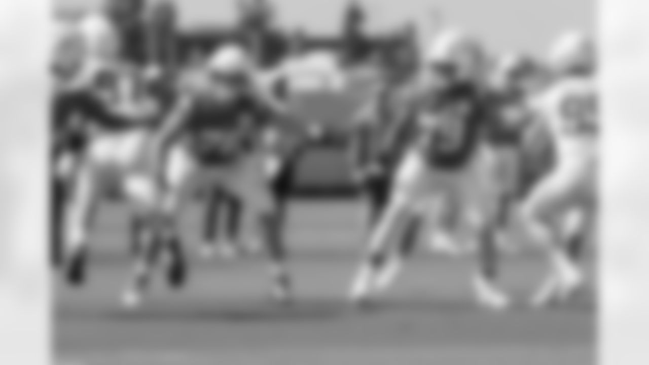 The Los Angeles Chargers practice at Training Camp on Wednesday, July 24, 2024 at The Bolt in El Segundo, CA.