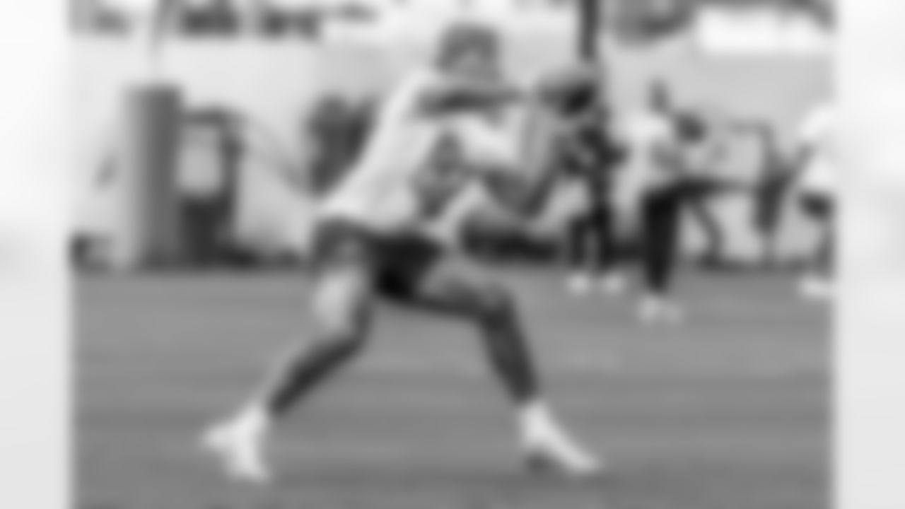 Los Angeles Chargers players participate in Phase 2 of the offseason program on Monday, May 12, 2025 at The Bolt in El Segundo, CA.