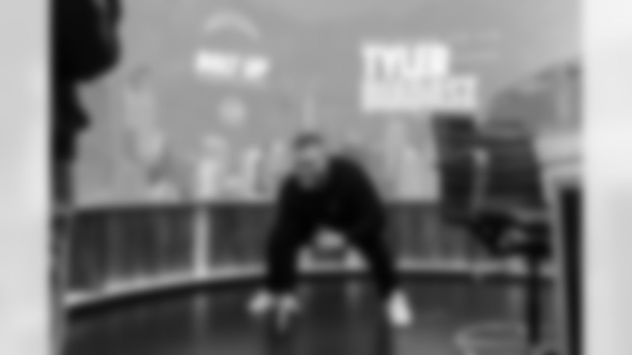 The Los Angeles Chargers sign Tyler Biadasz on Friday, March 6, 2026 at The Bolt in El Segundo, CA.