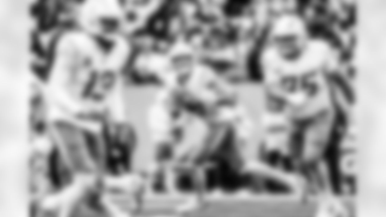 Take a look back at the Chargers Week 9 matchup with the Titans in monochrome.