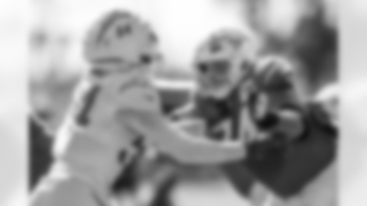 The Los Angeles Chargers practice on Wednesday, October 8, 2025 at The Bolt in El Segundo, CA.