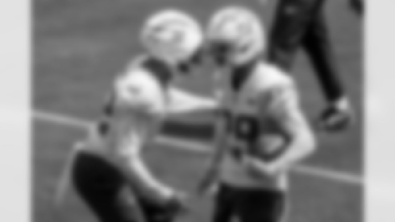 The Los Angeles Chargers practice at Training Camp on Wednesday, August 13, 2025 at The Bolt in El Segundo, CA.