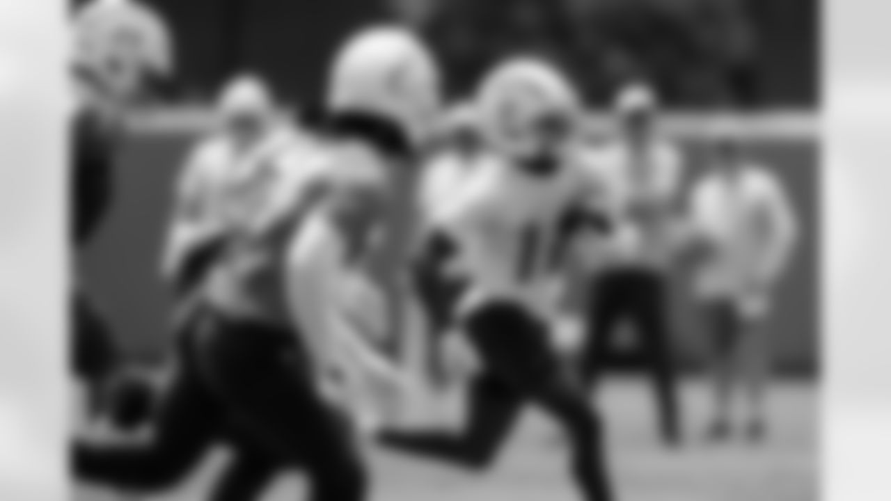 The Los Angeles Chargers hold OTA's on Thursday, June 6, 2024 at Hoag Performance Center in Costa Mesa, CA.