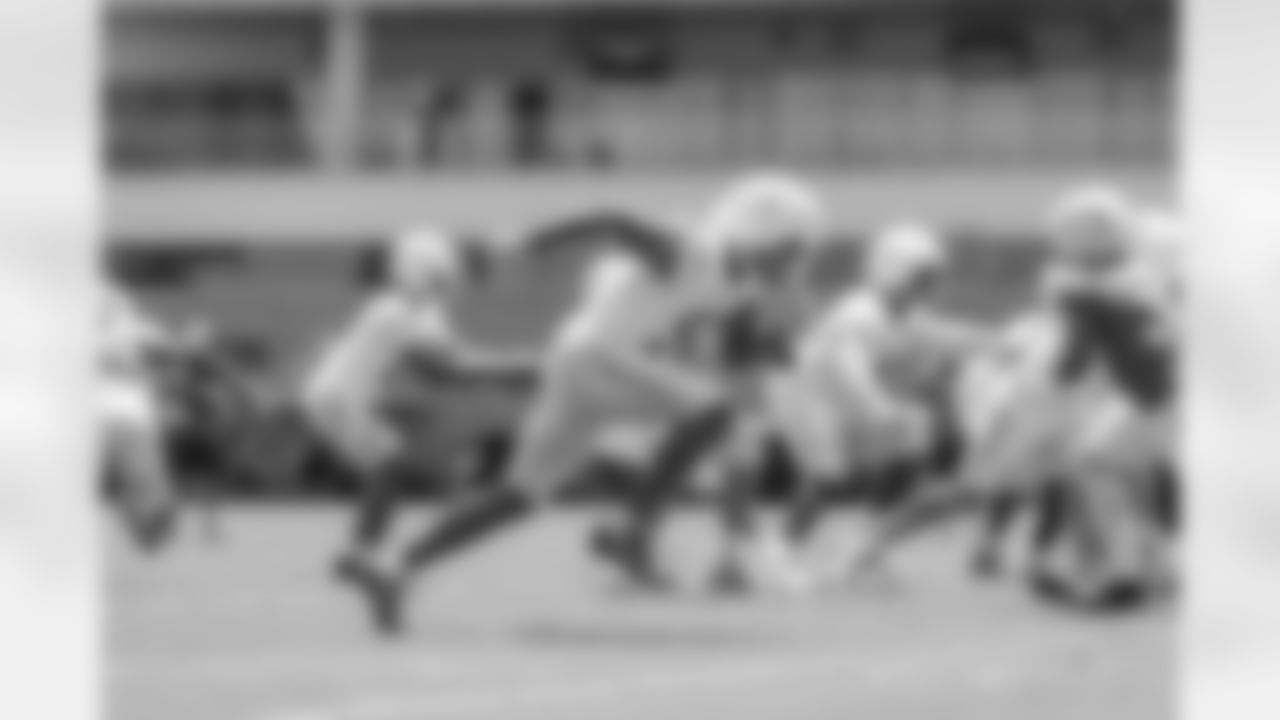 The Los Angeles Chargers hold Mandatory Mini-Camp on Tuesday, June 10, 2025 at The Bolt in El Segundo, CA.