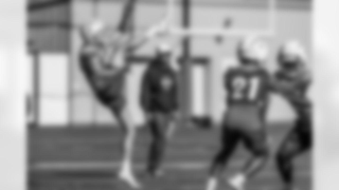 The Los Angeles Chargers practice on Friday, December 5, 2025 at The Bolt in El Segundo, CA.