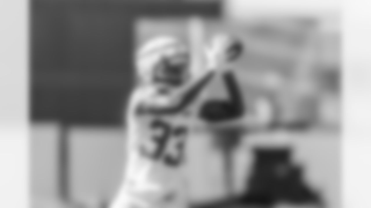 The Los Angeles Chargers hold Rookie Mini-Camp on Saturday, May 10, 2025 at The Bolt in El Segundo, CA.