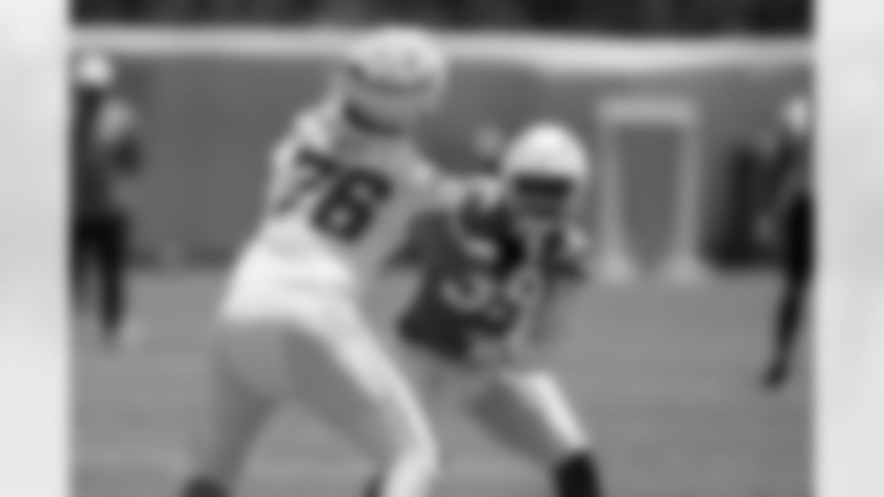The Los Angeles Chargers hold OTA's on Wednesday, May 29, 2024 at Hoag Performance Center in Costa Mesa, CA.