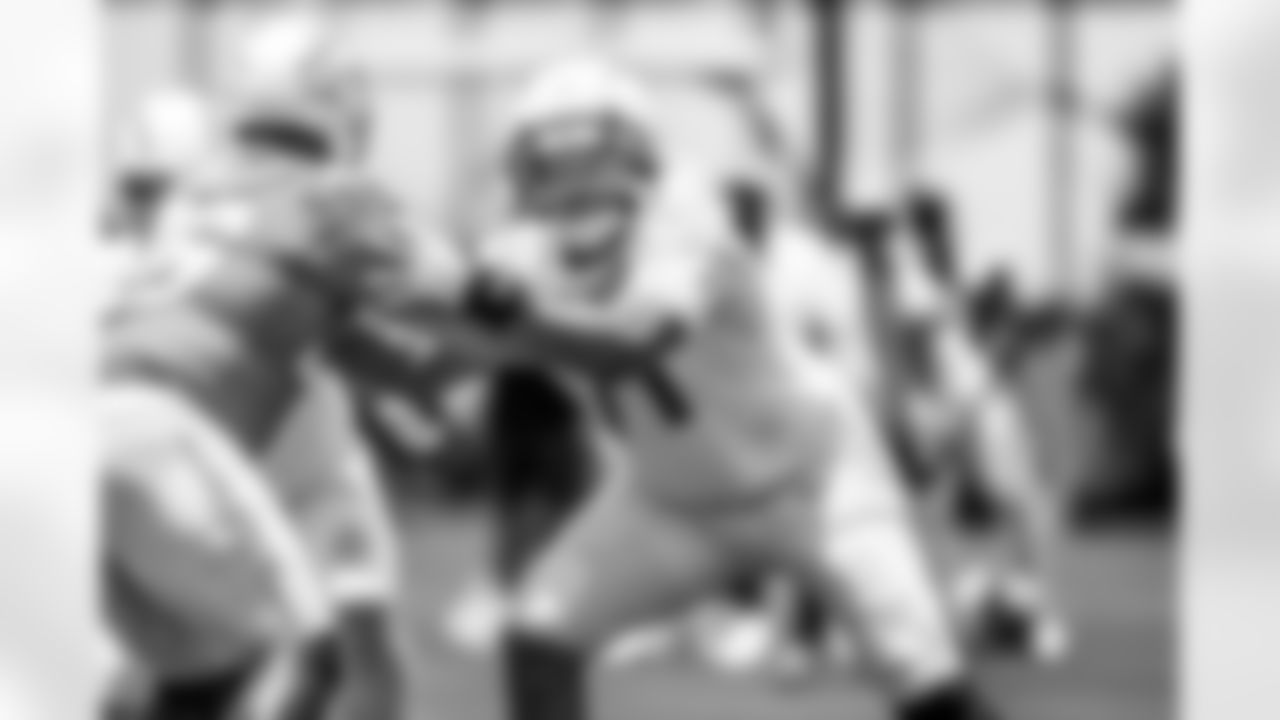 The Los Angeles Chargers hold Mandatory Mini-Camp on Thursday, June 12, 2025 at The Bolt in El Segundo, CA.