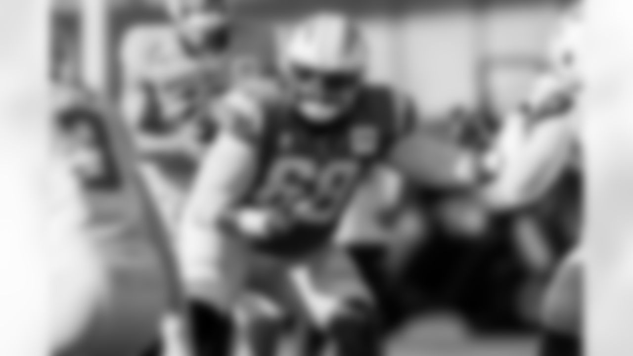 The Los Angeles Chargers practice at Training Camp on Tuesday, August 5, 2025 at The Bolt in El Segundo, CA.